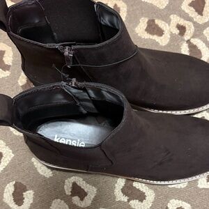 Kensie Men's Dark Brown Chukka Boots